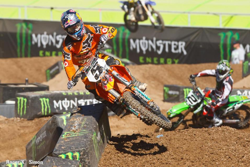 Practice Report:  Monster Energy Cup
