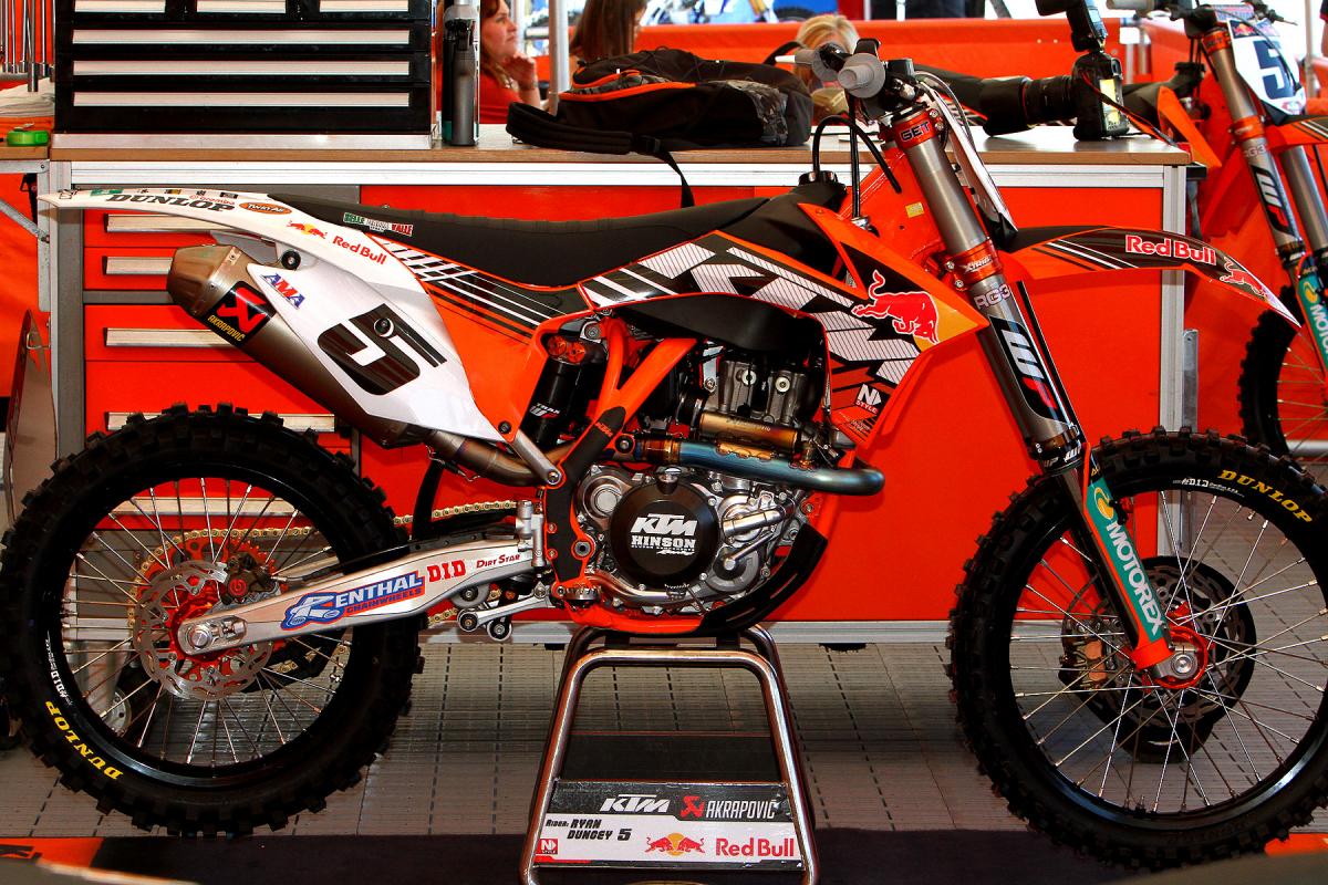 Ryan Dungey's new KTM