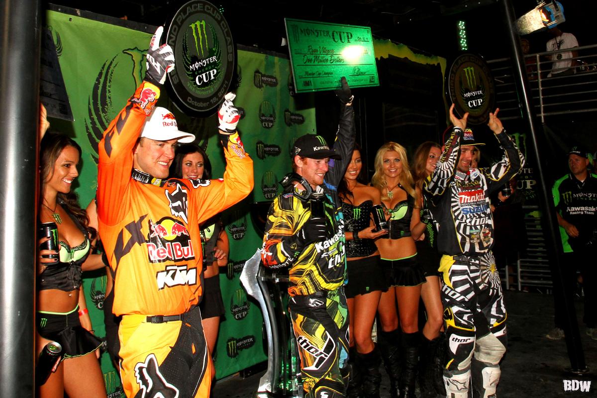Dungey, Villopoto, and Metcalfe