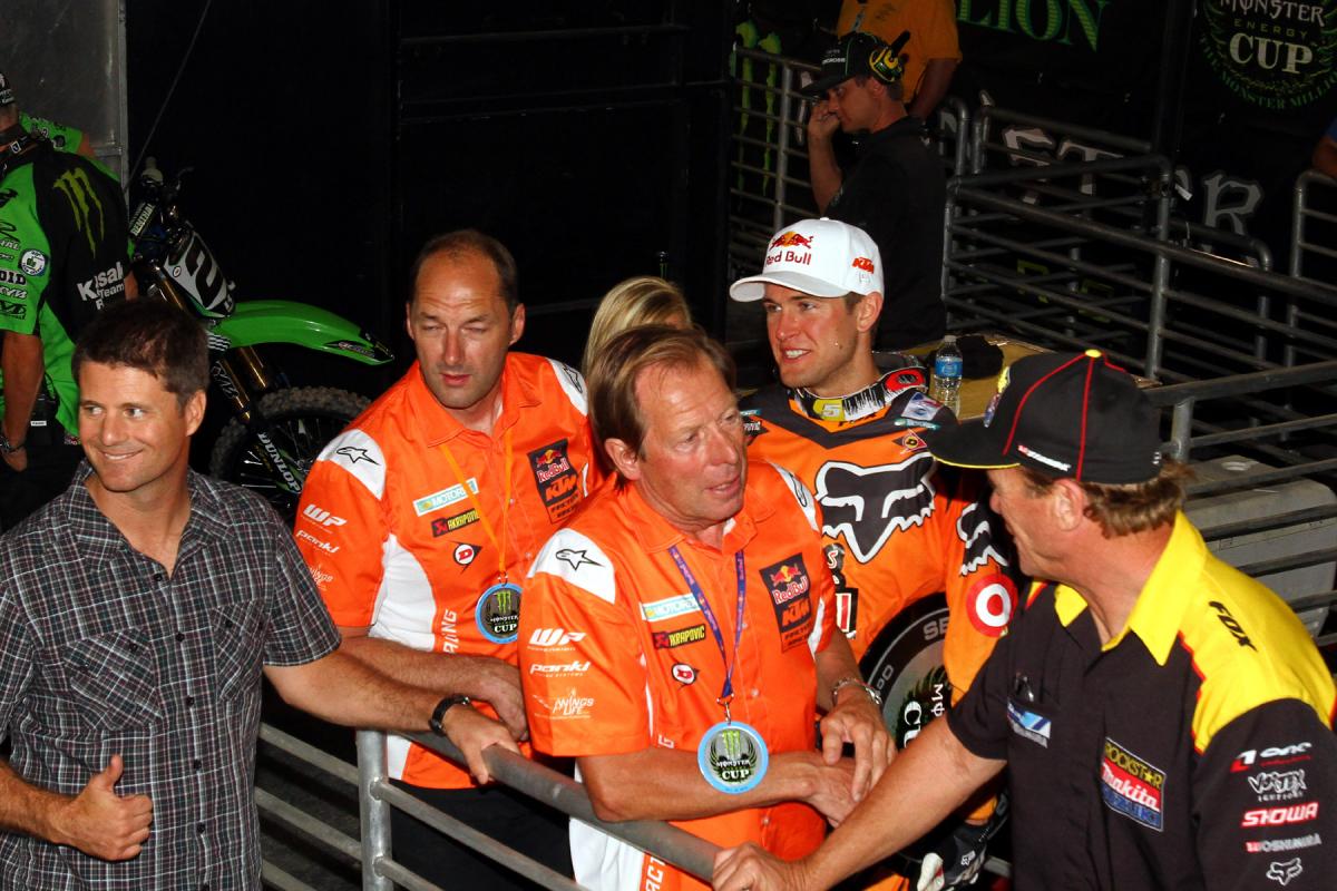 Ryan Dungey made his KTM debut at the MEC