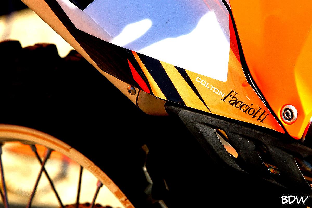 After year's aboard a Yamaha, Facciotti will make the switch to the KTM for the Canadian Nationals this year.