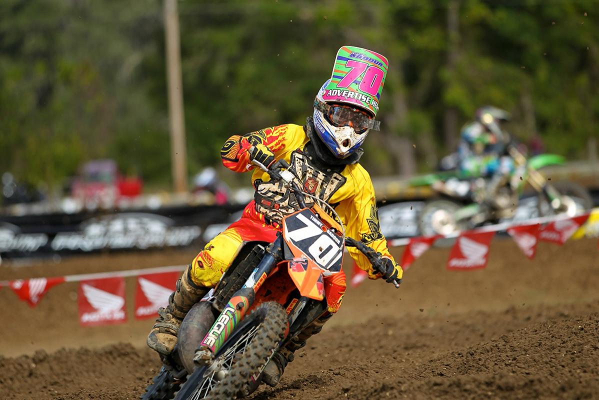 Timmy Badour doing his best Blake Baggett impersonation.