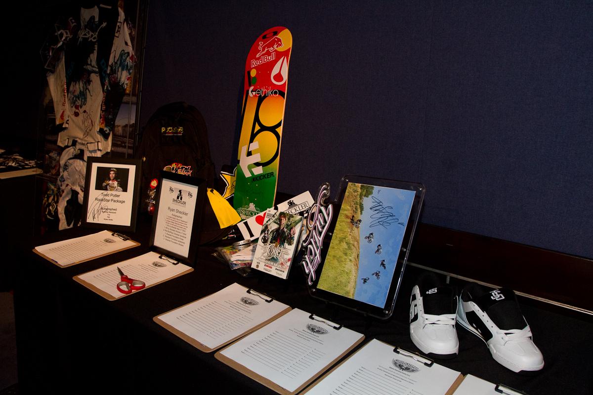 Lots of great stuff for the silent auction