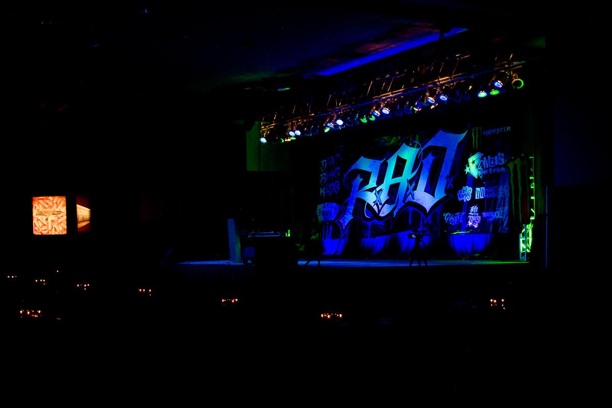 R.A.D. Award show stage