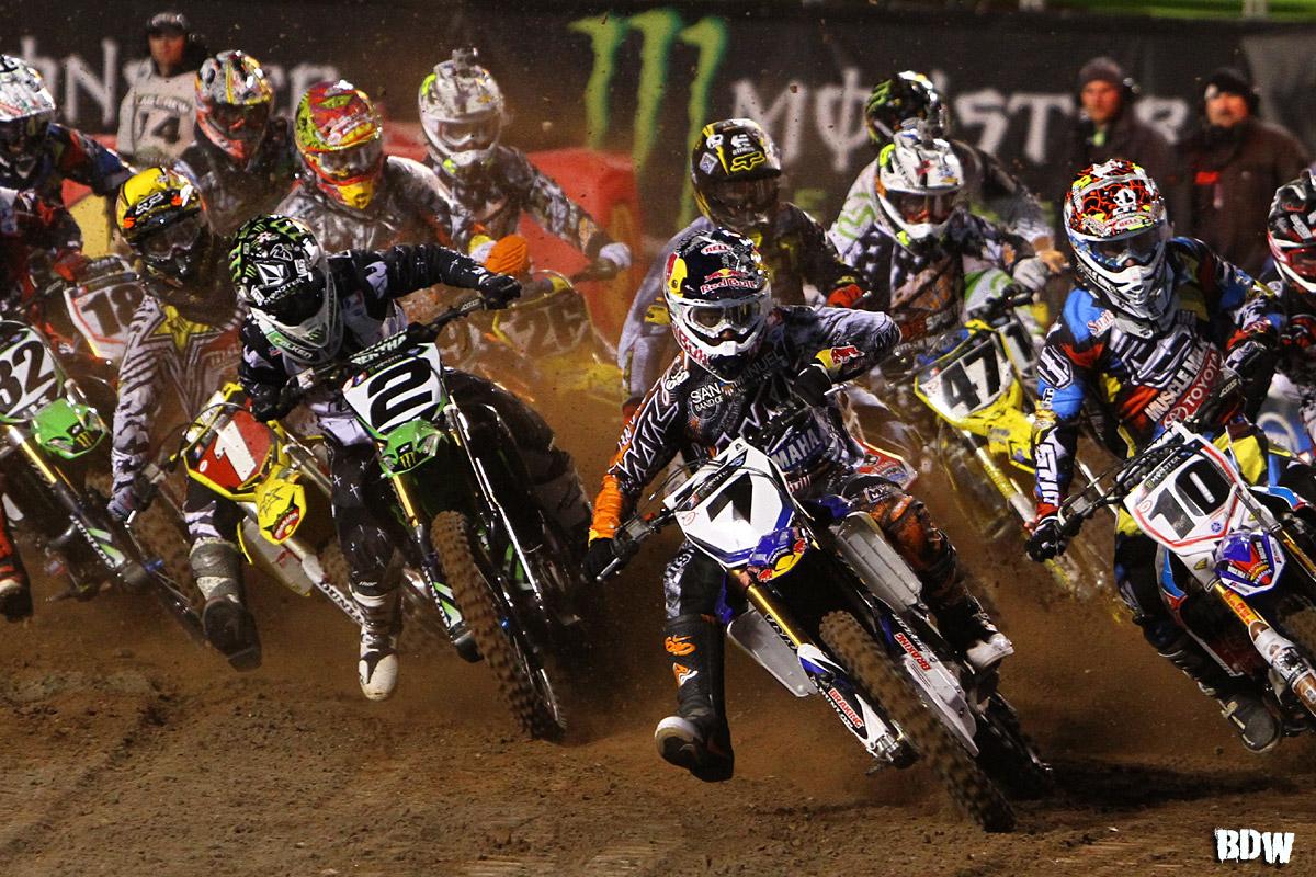 Supercross Class Start // Salt Lake City
