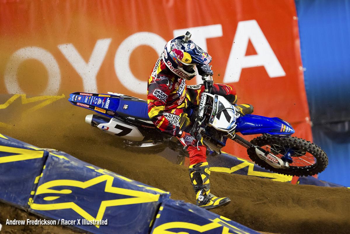 James Stewart's main event crash