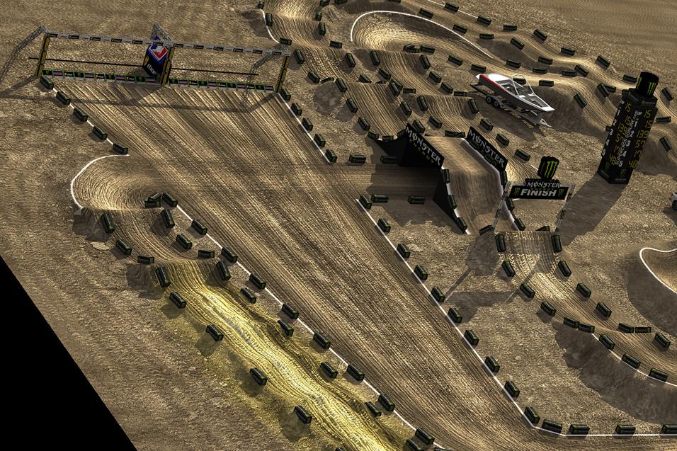 Animated Track Map: Los Angeles