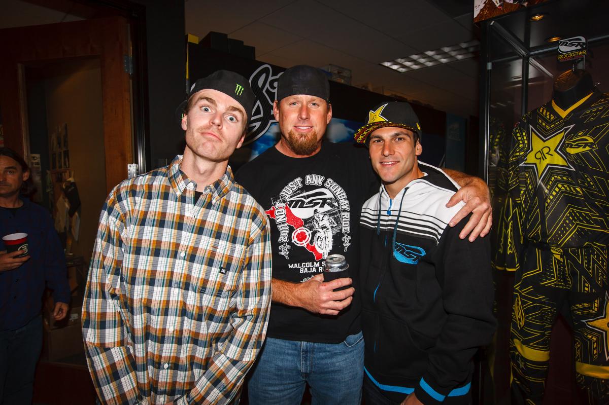 Nate adams, B-rad, and Nick Wey