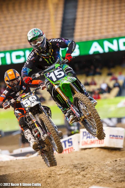 Dean Wilson (15) and Vince Friese (59)