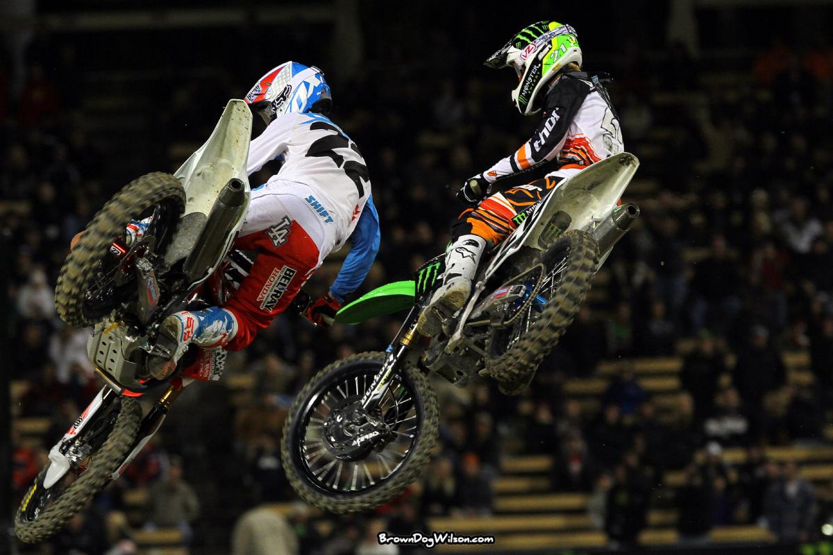 Chad Reed and Jake Weimer