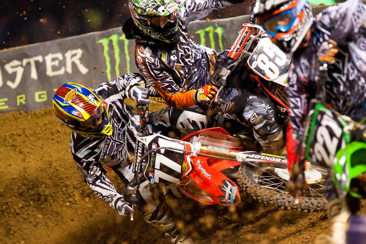 O'Dell and Powell crash