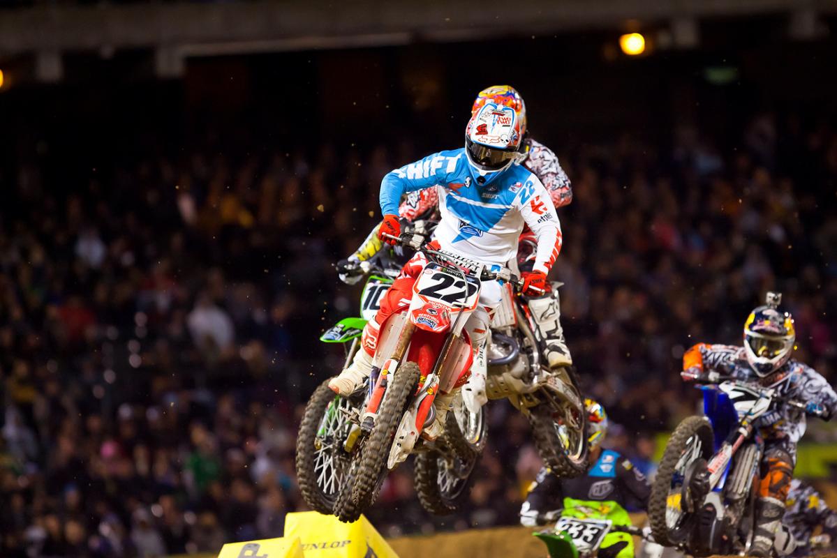 Chad Reed leads the field