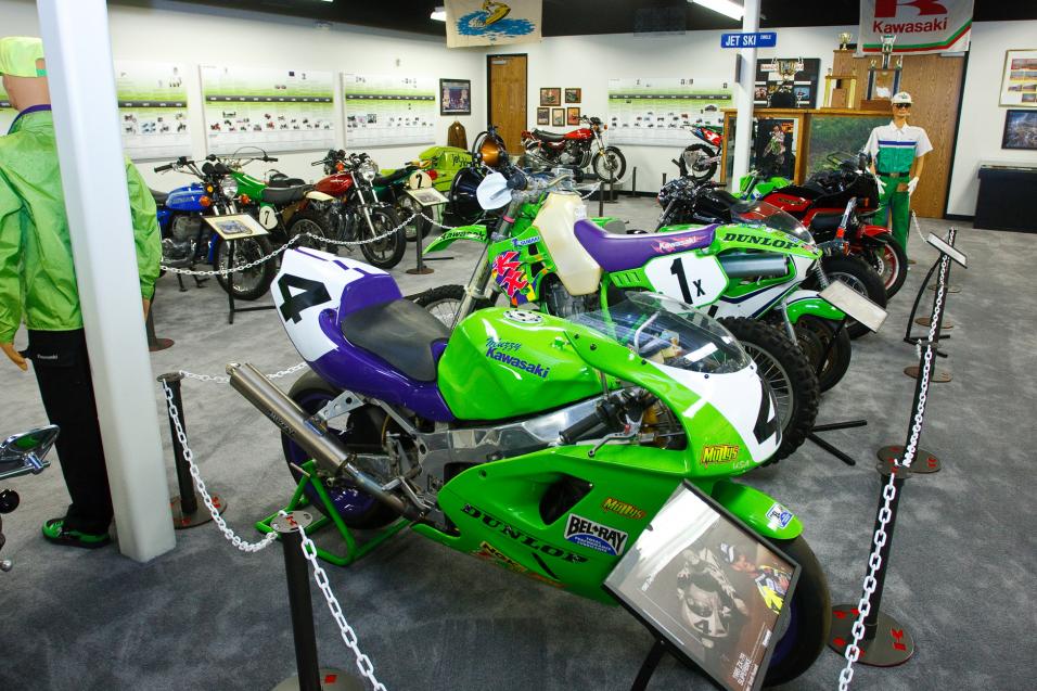Racer X Films:  Kawasaki Museum