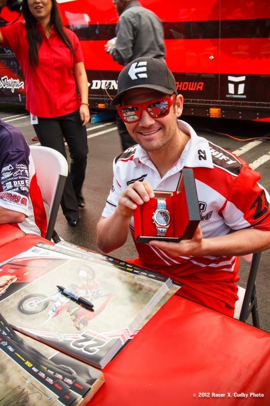 Chad Reed's 200th Honda win watch