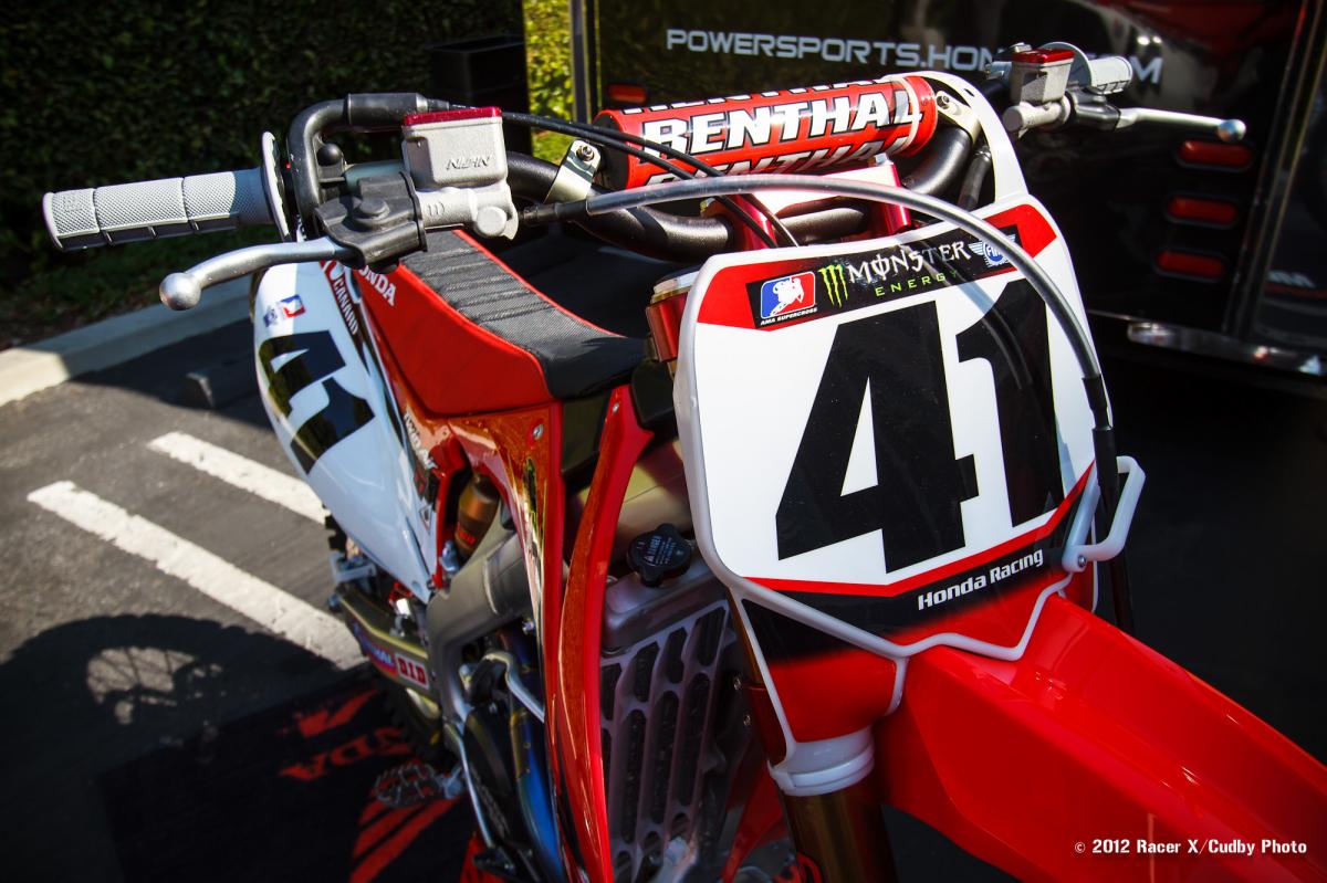 Trey Canard's CRF450R