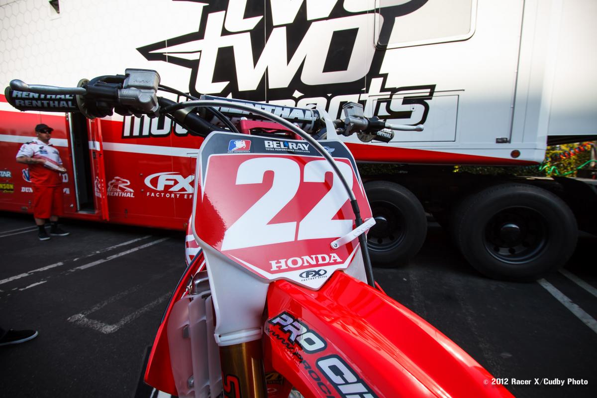 Chad's Honda CRF450R