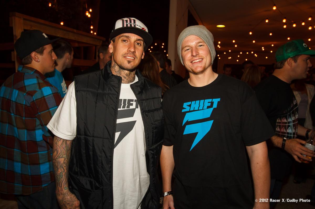 Carey Hart and Josh Hill
