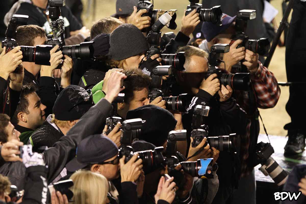 Photographers trying to capture the moment // BrownDogWilson