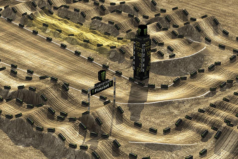 Animated Track Map: Atlanta