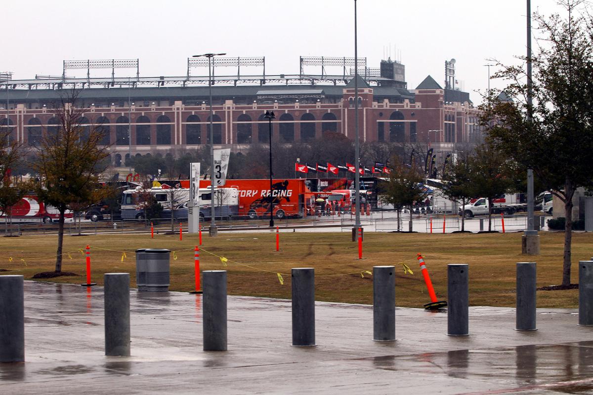 The weather wasn’t so nice at ground level