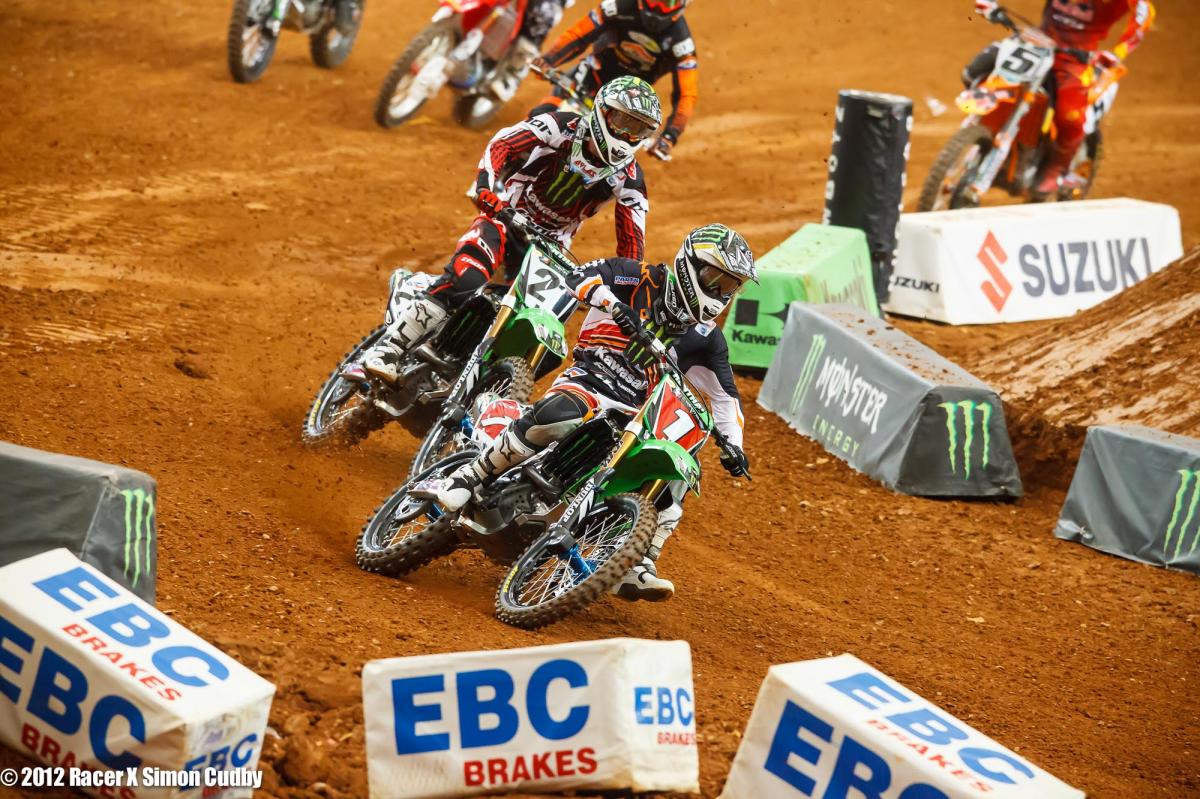 Ryan Villopoto and Jake Weimer