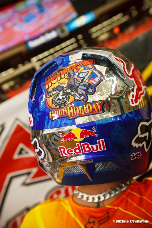 Roczen's helmet