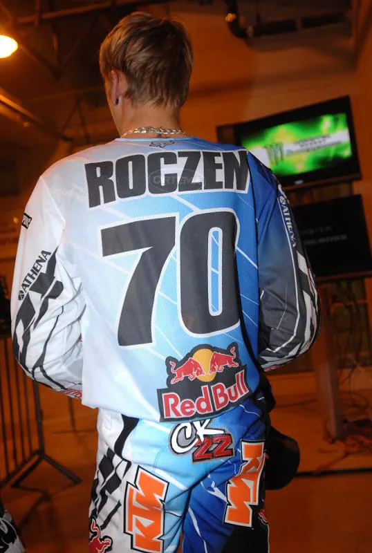 Ken Roczen and the CR22 butt patch