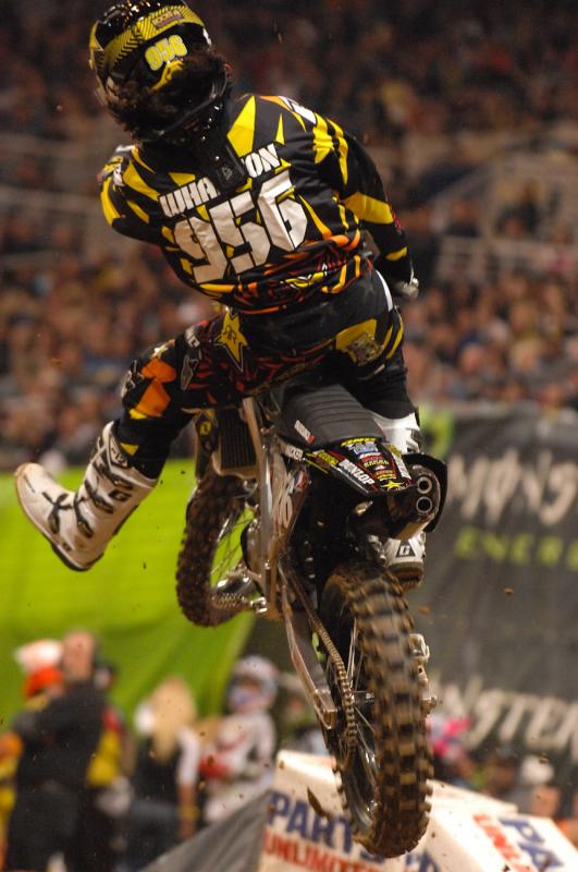 Wharton throwing down some leg swag