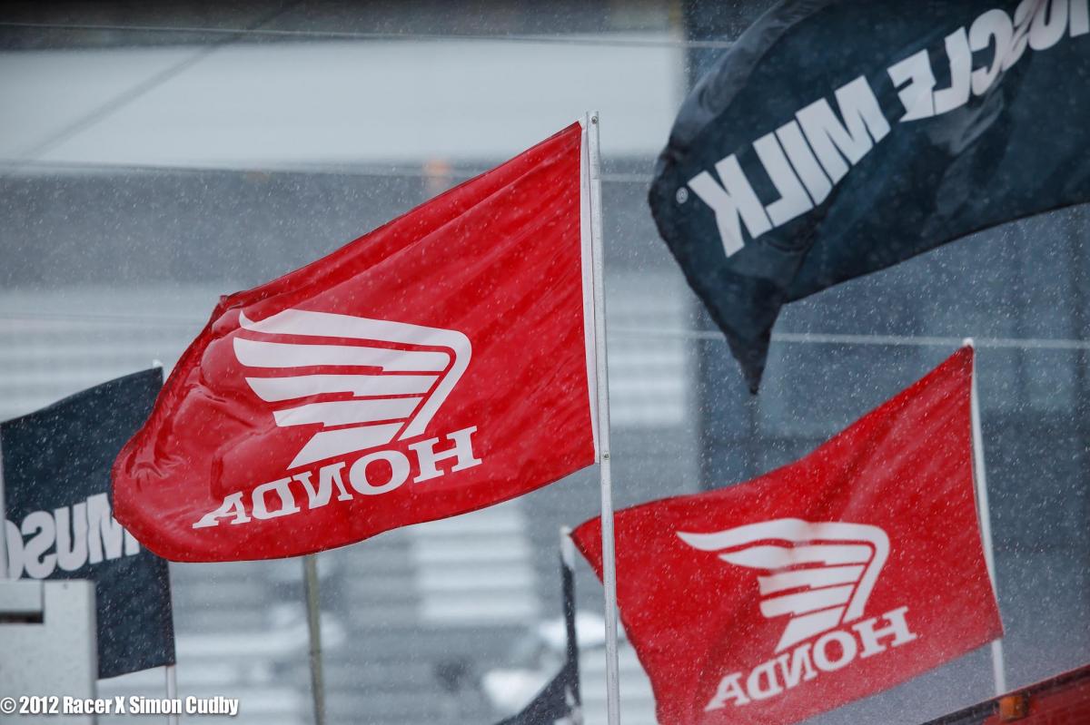 Then the rain came...