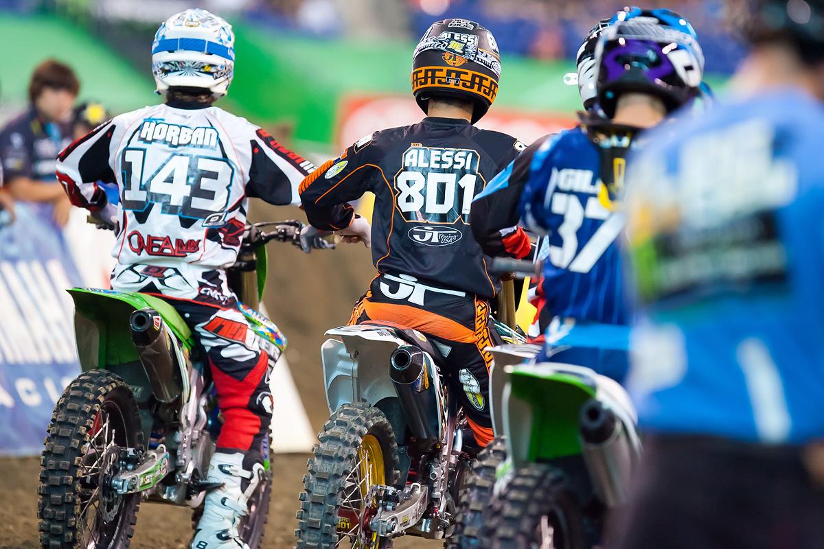 Horban and Alessi getting ready.