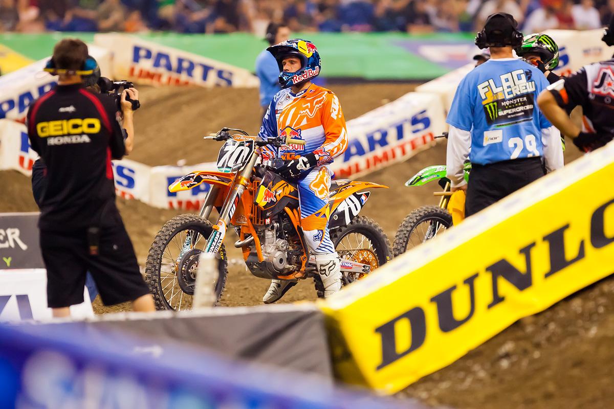 Ken Roczen on the Restart