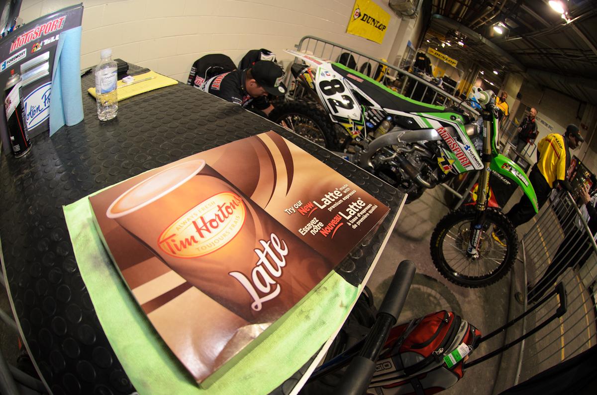 You know you're in Canada when you see Tim Hortons.