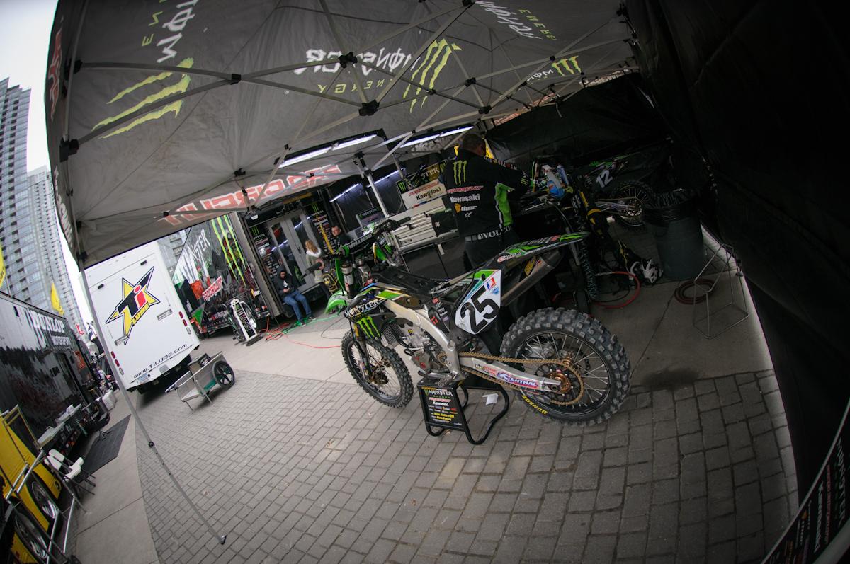 Broc Tickle's bike