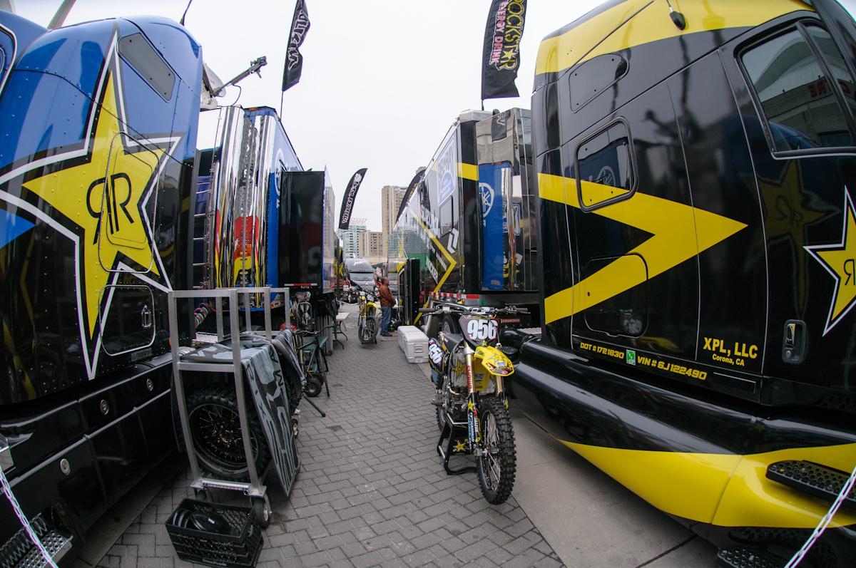 Rockstar Racing Pits