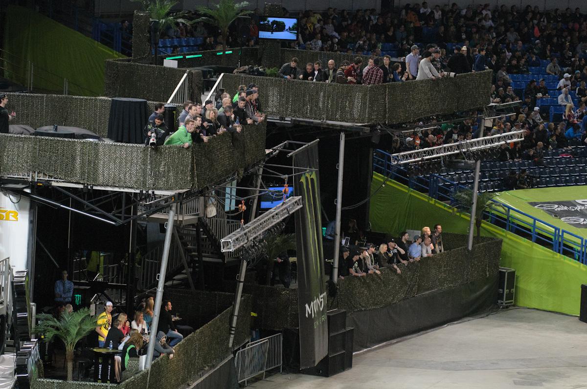 Monster had a big setup in Toronto