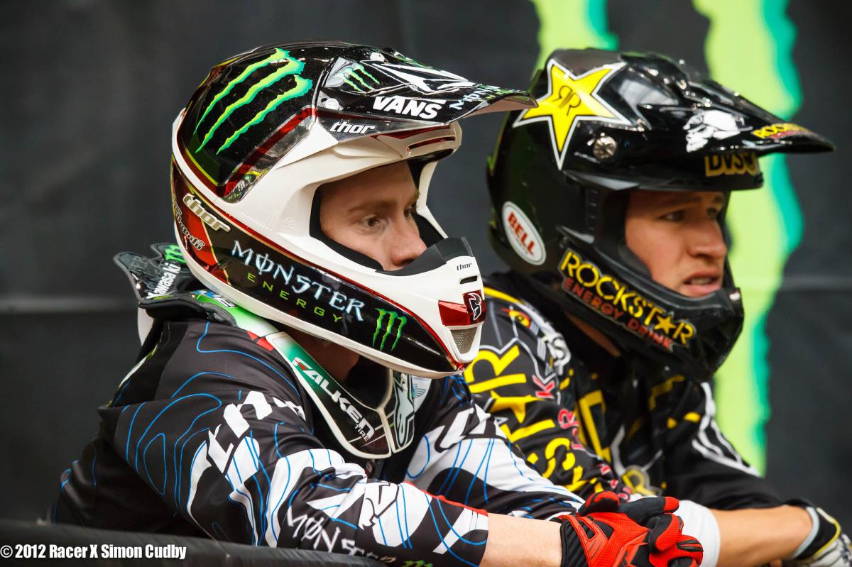 Ryan Villopoto and Jake Weimer