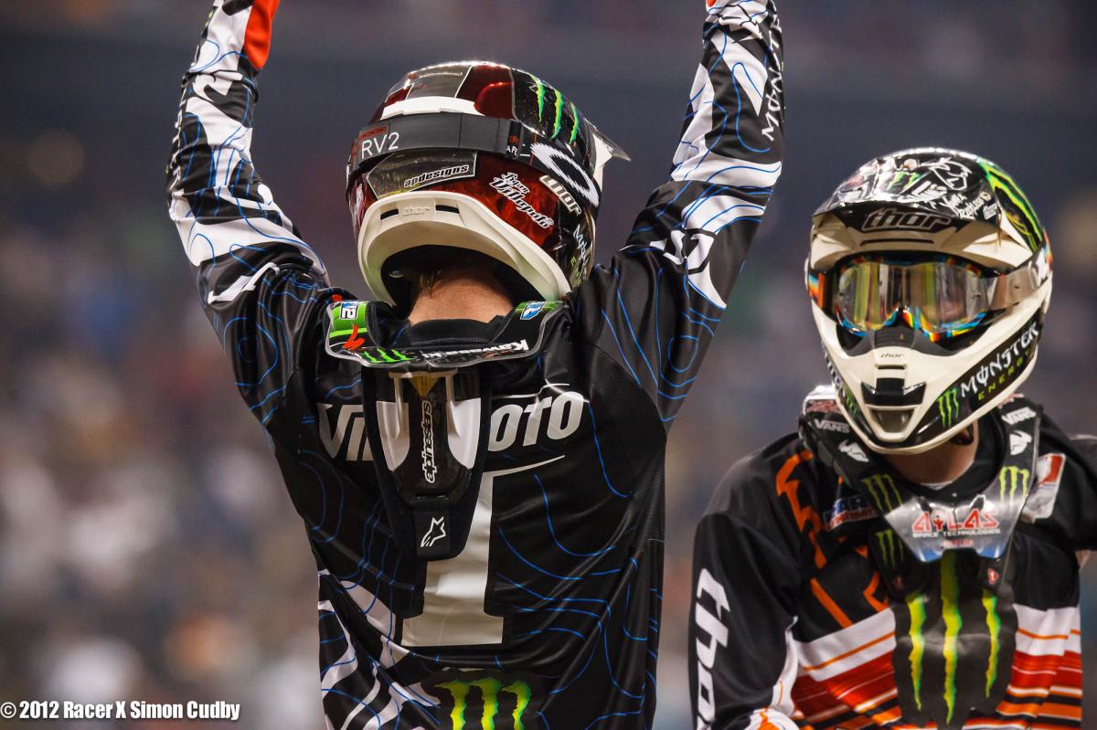 Ryan Villopoto and Jake Weimer