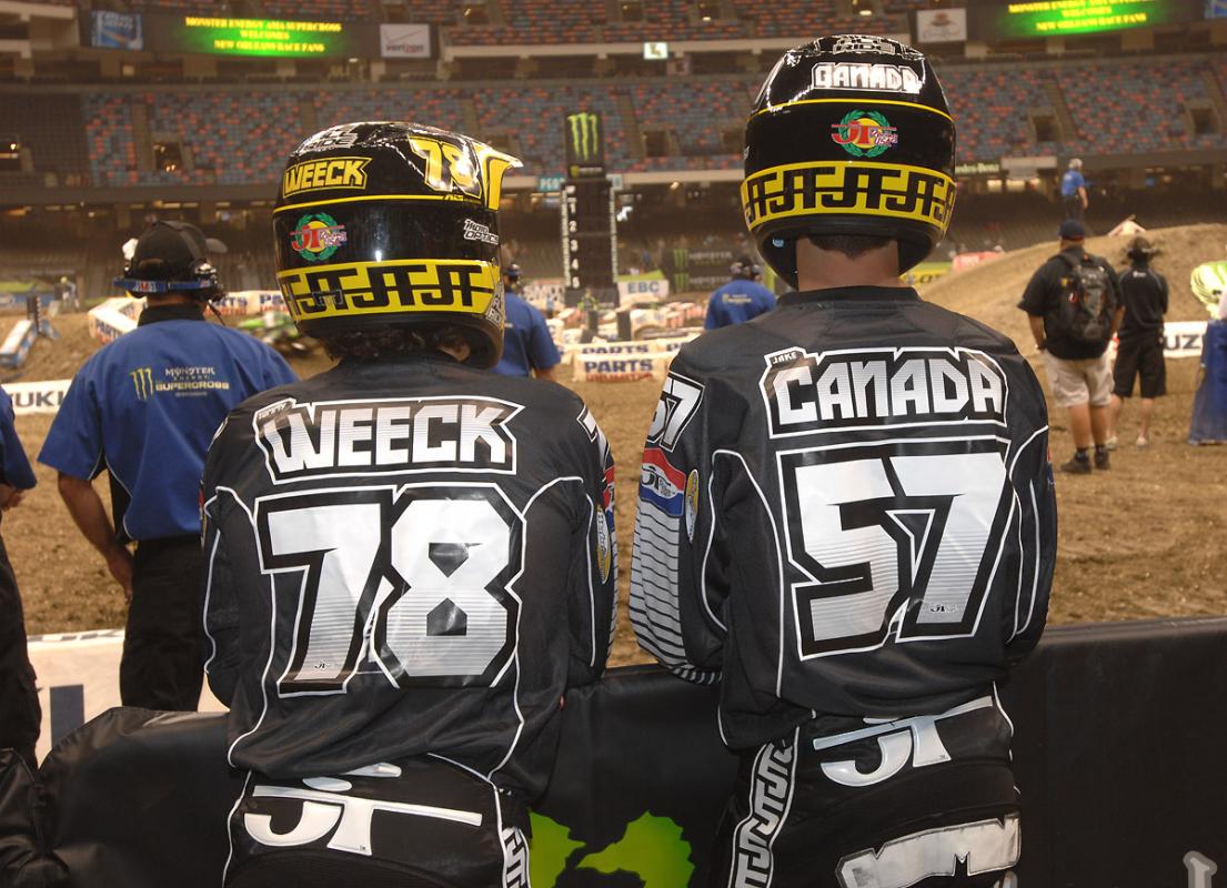 Tommy Weeck and Jake Canada