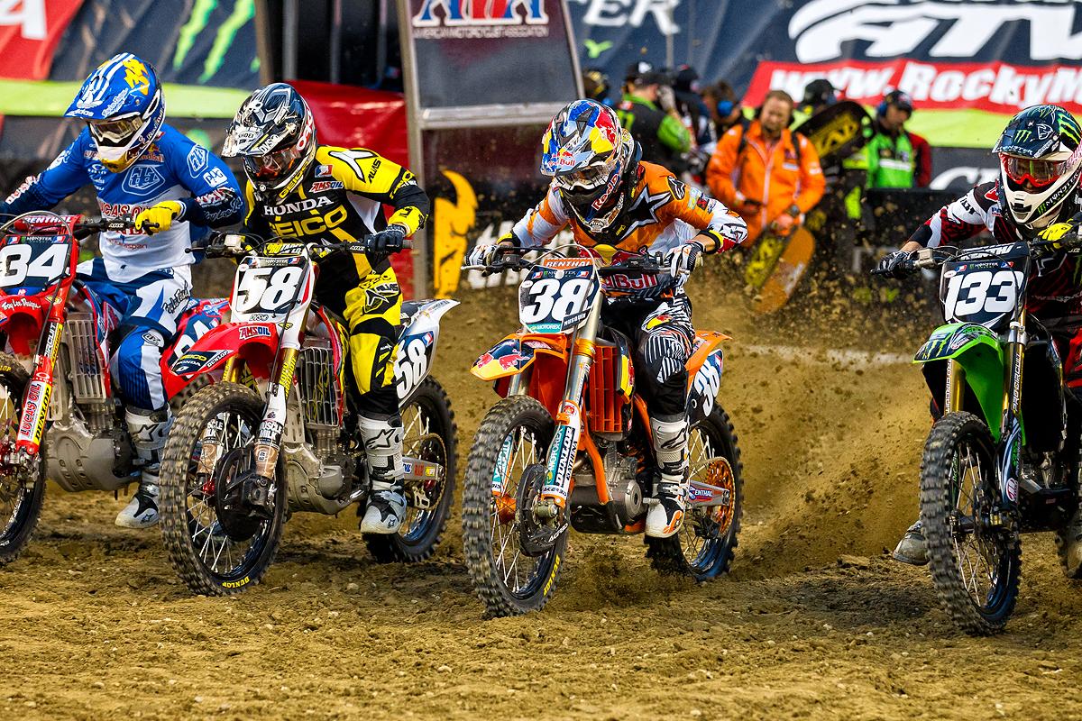 Cole Seely, WIl Hahn, Marvin Musquin, Myles Tedder