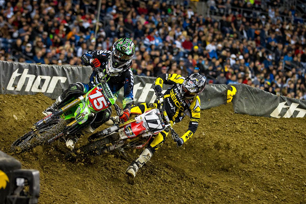 Dean Wilson and Eli Tomac