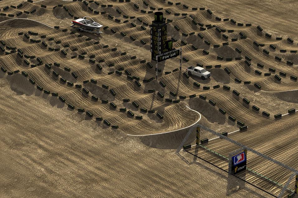 Slc Rac Map Animated Track Map: Salt Lake City - Supercross - Racer X