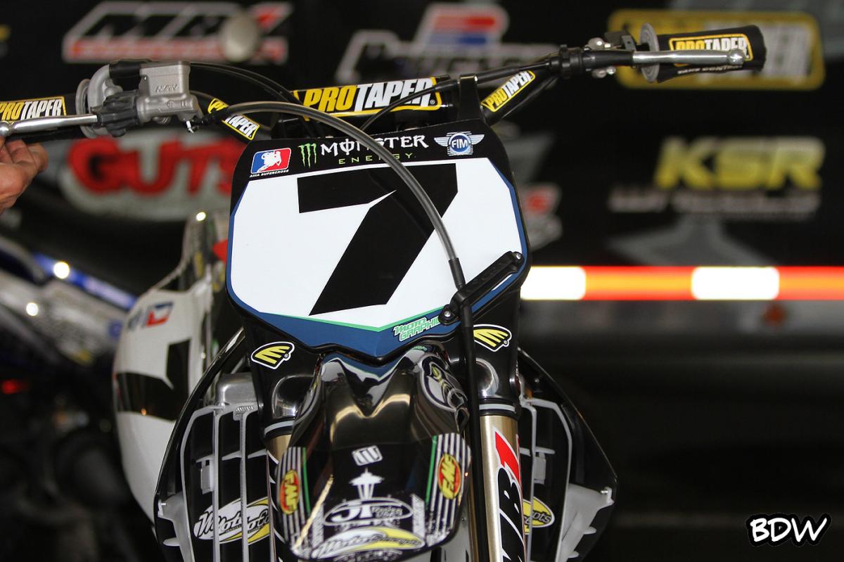 The #7 MotoConcepts bike