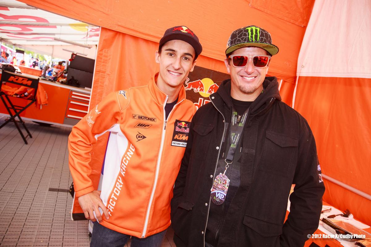 Marvin Musquin meets Ken Block