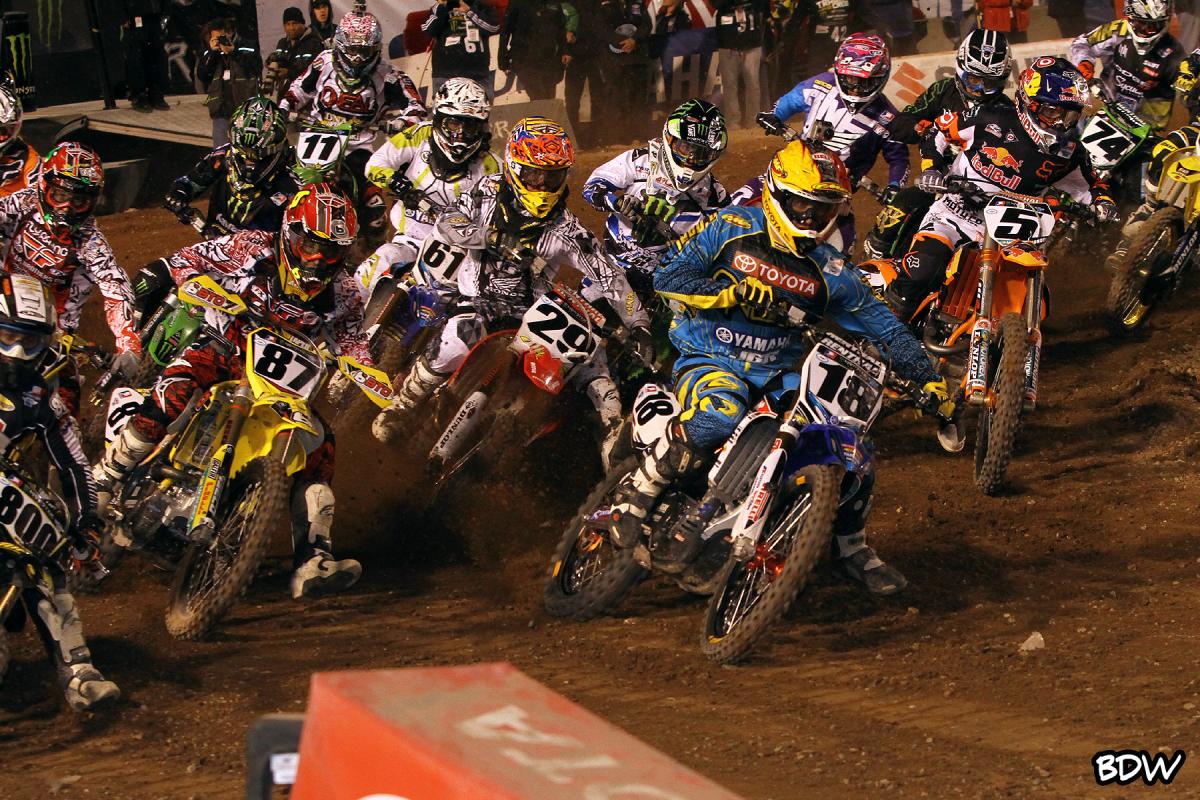 Millsaps with the holeshot