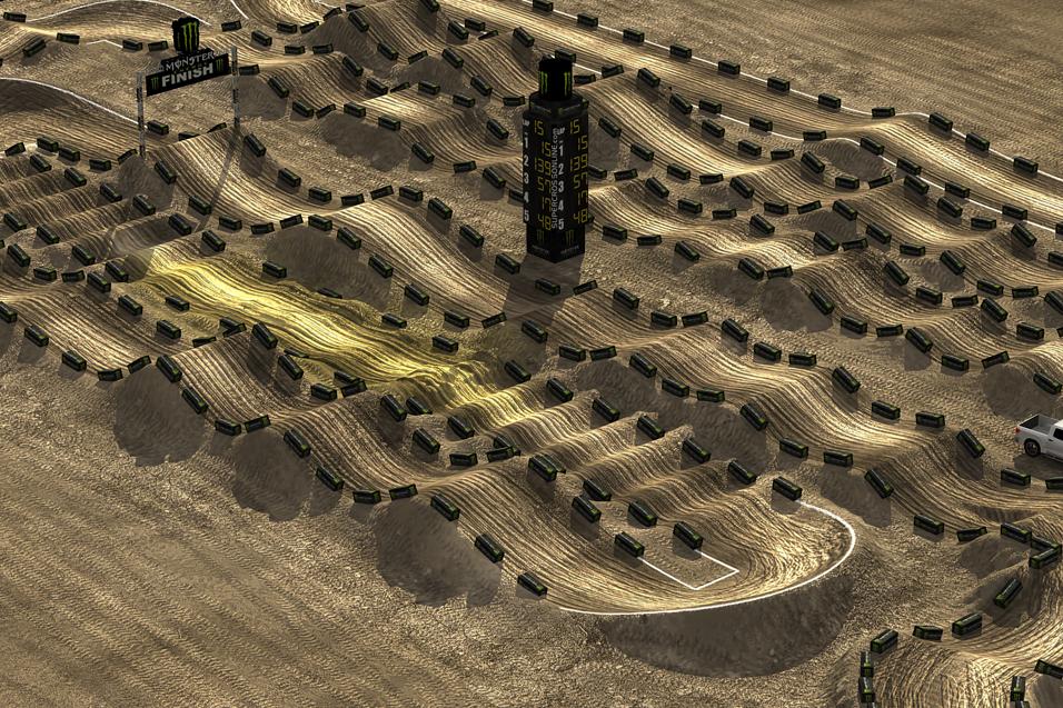 Animated Track Map: Las Vegas
