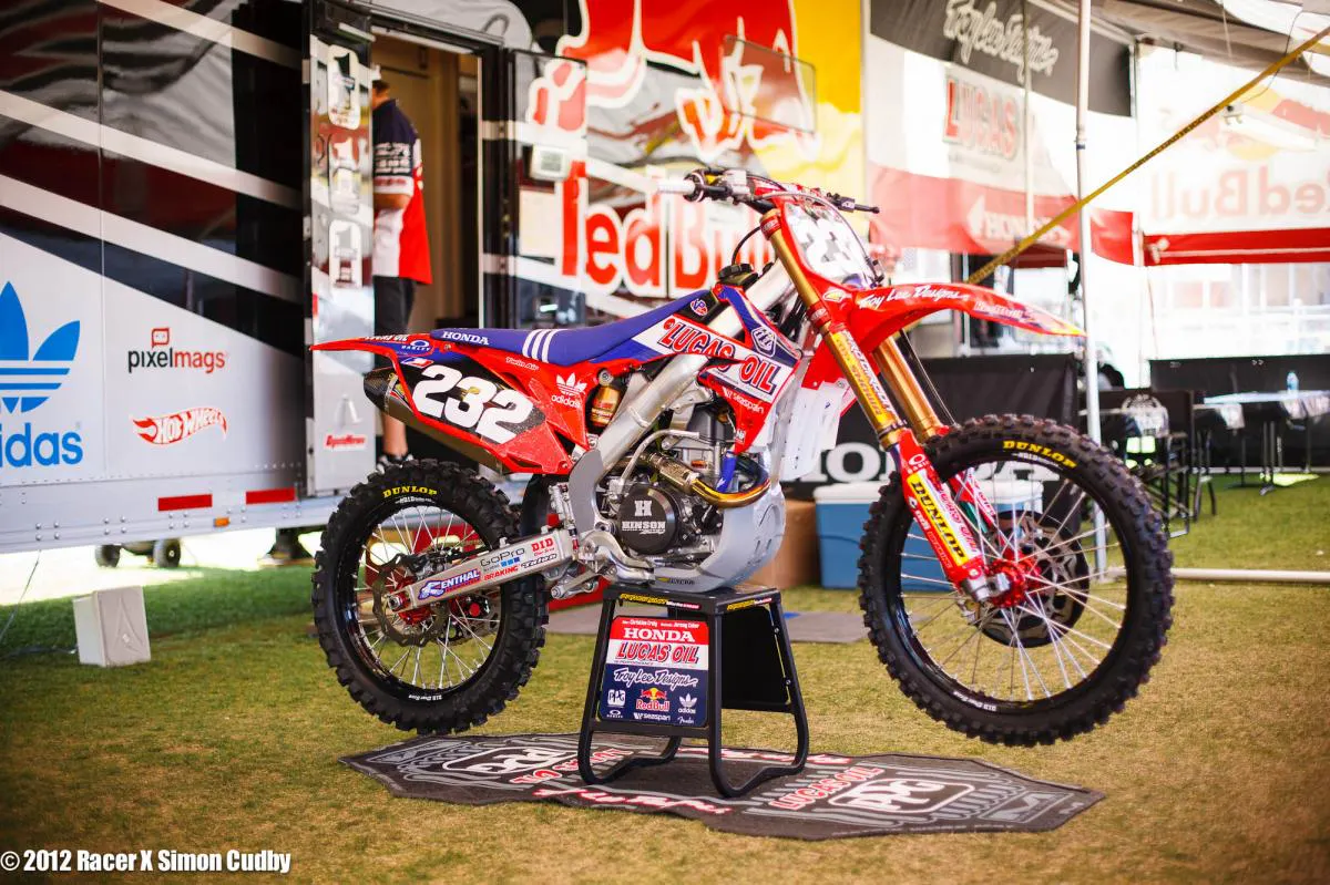 Billy Laninovich's TLD Honda