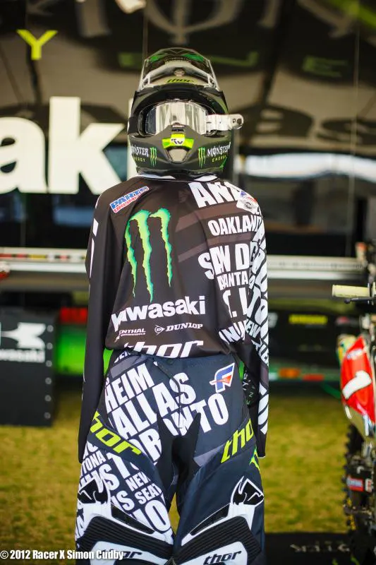 Villopoto's gear if he was racing...