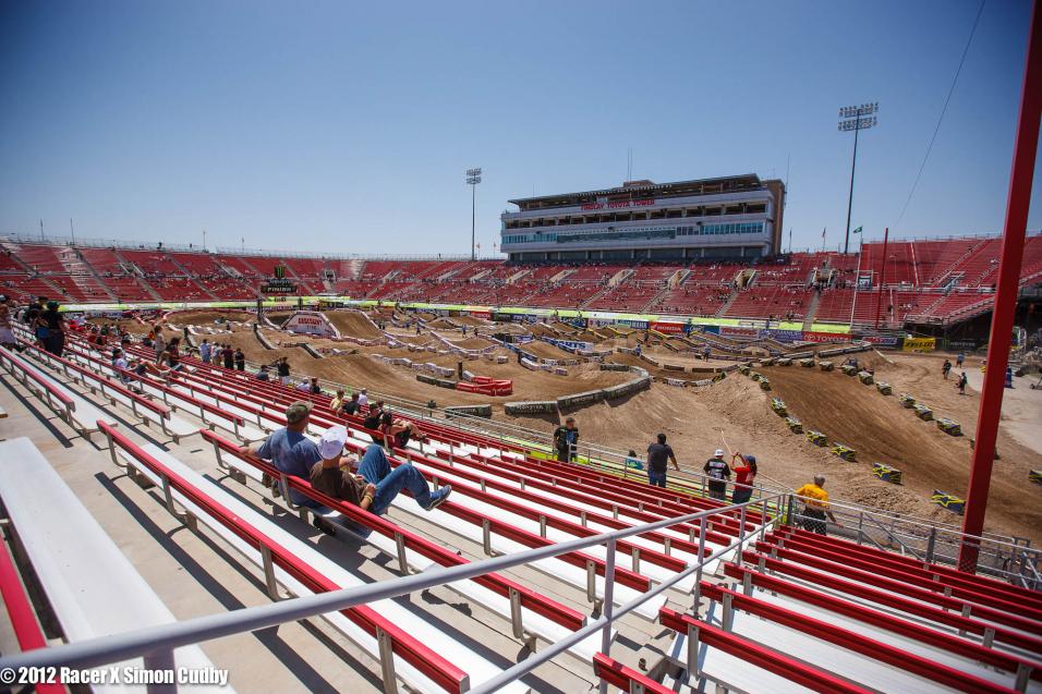 Las Vegas SX Practice Gallery - Supercross - Racer X