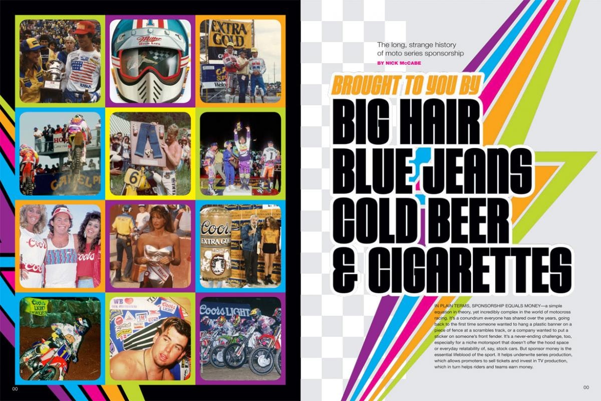 BROUGHT TO YOU BY BIG HAIR, BLUE JEANS, COLD BEER & CIGARETTES 