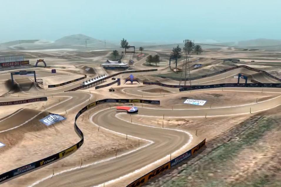 Animated Track Map: Hangtown